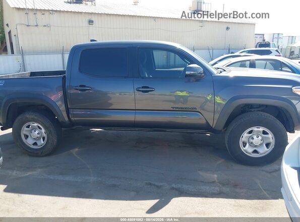 3TMCZ5AN0KM240627 2019 TOYOTA TACOMA Gray უკანა სალონის ხედი