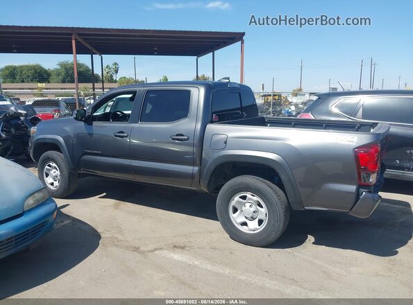 3TMCZ5AN0KM240627 2019 TOYOTA TACOMA Gray სალონის 360-გრადუსიანი ხედი
