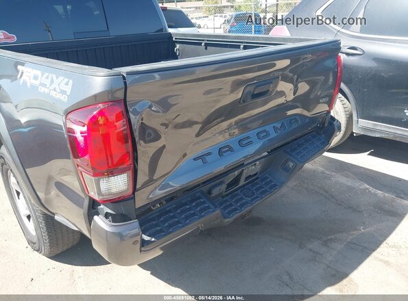 3TMCZ5AN0KM240627 2019 TOYOTA TACOMA Gray 