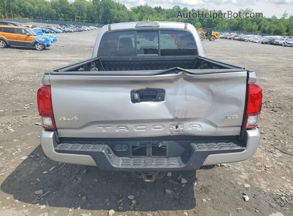 3TMCZ5AN0KM262949 2019 TOYOTA TACOMA Silver Rear view