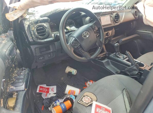 3TMCZ5AN0KM262949 2019 TOYOTA TACOMA Silver Dashboard view