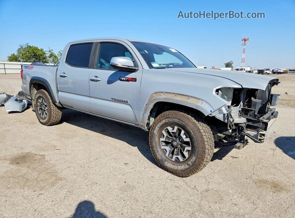 3TMCZ5AN0KM279203 2019 TOYOTA TACOMA Silver Передня права чверть