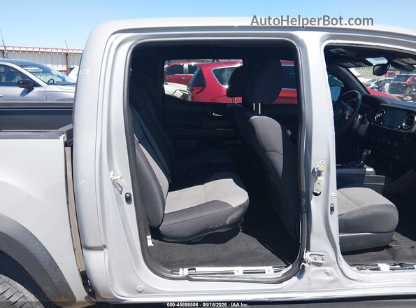 3TMCZ5AN0LM367637 2020 TOYOTA TACOMA Silver Vista de la etiqueta del VIN