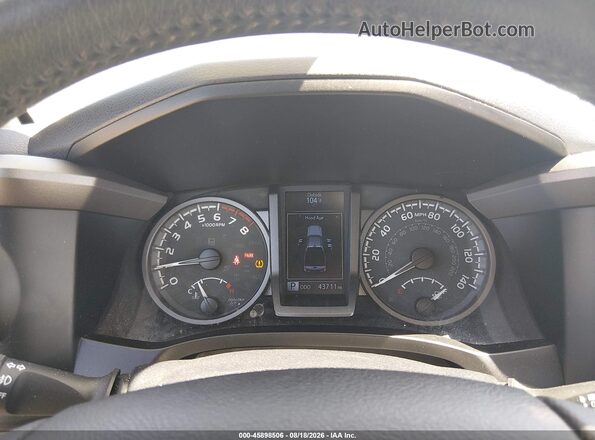 3TMCZ5AN0LM367637 2020 TOYOTA TACOMA Silver Vista de los asientos traseros