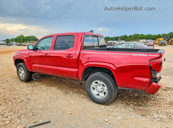 3TMCZ5AN0MM416501 2021 TOYOTA TACOMA Red Задня ліва чверть