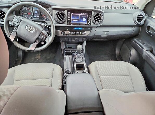 3TMCZ5AN0MM416501 2021 TOYOTA TACOMA Red Вид панелі приладів