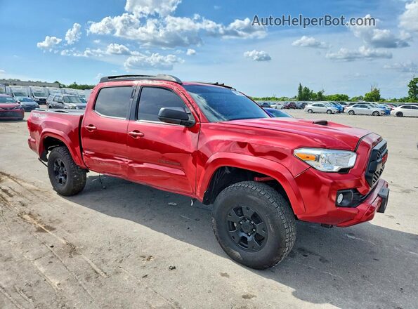 3TMCZ5AN0PM588919 2023 TOYOTA TACOMA Красный Передняя правая четверть