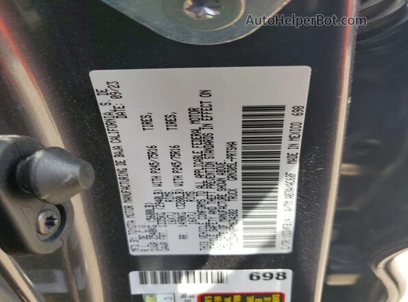3TMCZ5AN0PM634202 2023 TOYOTA TACOMA Gray Widok komory silnika