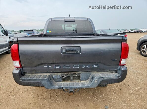 3TMCZ5AN1HM100188 2017 TOYOTA TACOMA Серый Вид сзади