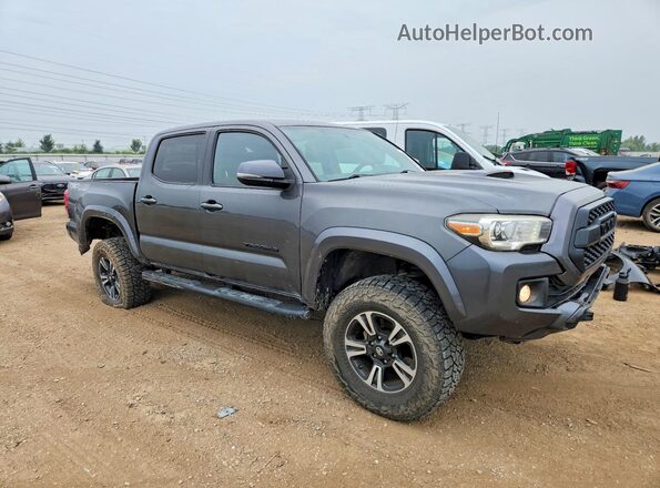 3TMCZ5AN1HM100188 2017 TOYOTA TACOMA Серый Передняя правая четверть