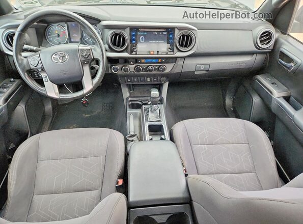 3TMCZ5AN1HM100188 2017 TOYOTA TACOMA Серый Вид панели приборов