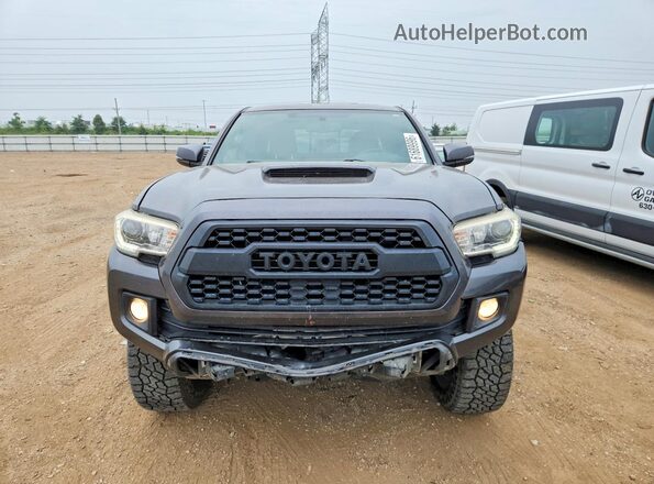 3TMCZ5AN1HM100188 2017 TOYOTA TACOMA Серый Вид спереди