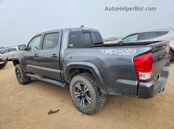 3TMCZ5AN1HM100188 2017 TOYOTA TACOMA Серый Задняя левая четверть