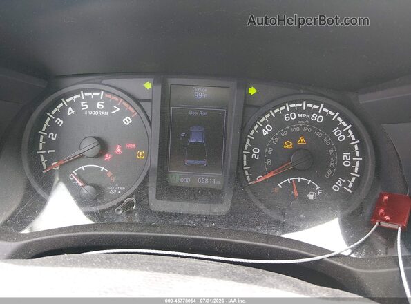 3TMCZ5AN1JM132628 2018 TOYOTA TACOMA Gray უკანა სავარძლების ხედი