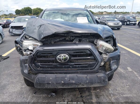 3TMCZ5AN1JM132628 2018 TOYOTA TACOMA Gray წინა ხედი