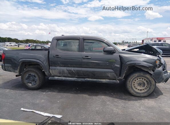 3TMCZ5AN1JM132628 2018 TOYOTA TACOMA Gray უკანა სალონის ხედი