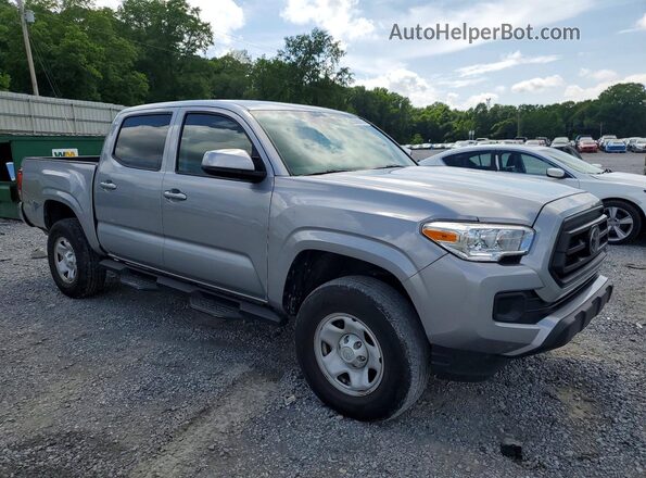 3TMCZ5AN1LM341810 2020 TOYOTA TACOMA Silver Передня права чверть