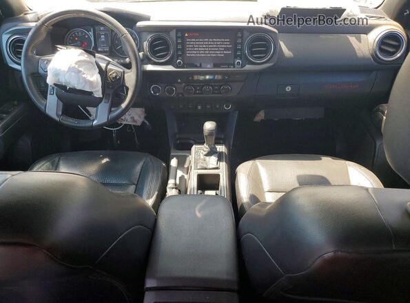 3TMCZ5AN1MM421240 2021 TOYOTA TACOMA Silver Вид панелі приладів