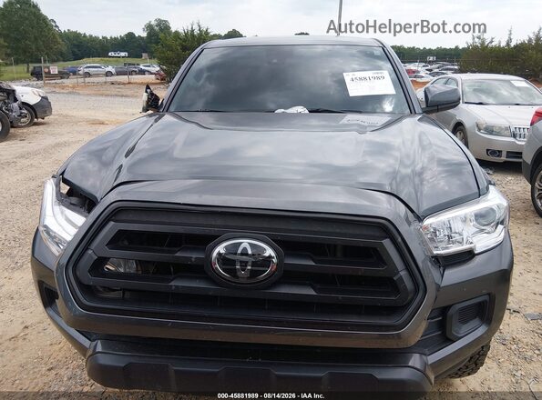 3TMCZ5AN1PM554682 2023 TOYOTA TACOMA Gray უკანა სალონის ხედი