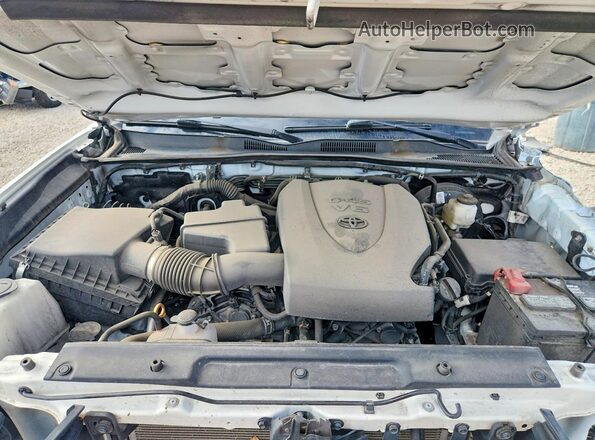 3TMCZ5AN1PM626741 2023 TOYOTA TACOMA White Սալոնի հետևի տեսք
