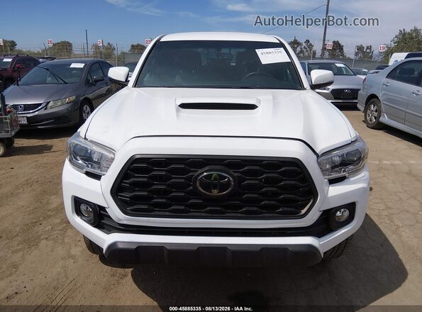 3TMCZ5AN1PM643362 2023 TOYOTA TACOMA White Вид щитка приладів