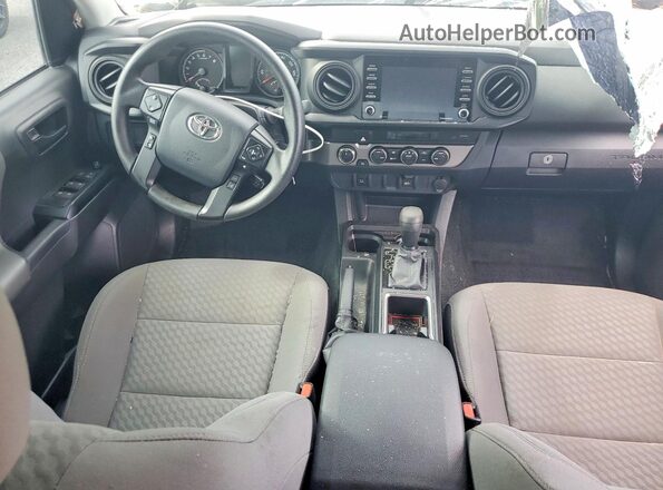 3TMCZ5AN1PM655138 2023 TOYOTA TACOMA White Dashboard view