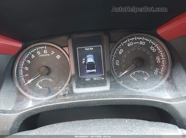 3TMCZ5AN2JM147168 2018 TOYOTA TACOMA Orange Вид задніх сидінь