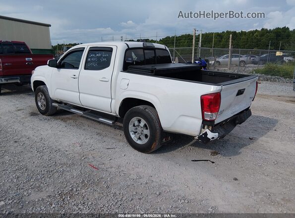 3TMCZ5AN2JM153486 2018 TOYOTA TACOMA Белый Задняя левая четверть