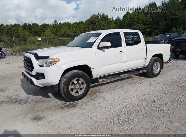 3TMCZ5AN2JM153486 2018 TOYOTA TACOMA Белый Передняя левая четверть