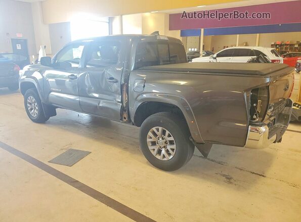 3TMCZ5AN2JM181840 2018 TOYOTA TACOMA Серый Задняя левая четверть