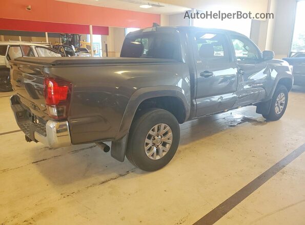 3TMCZ5AN2JM181840 2018 TOYOTA TACOMA Серый Задняя правая четверть