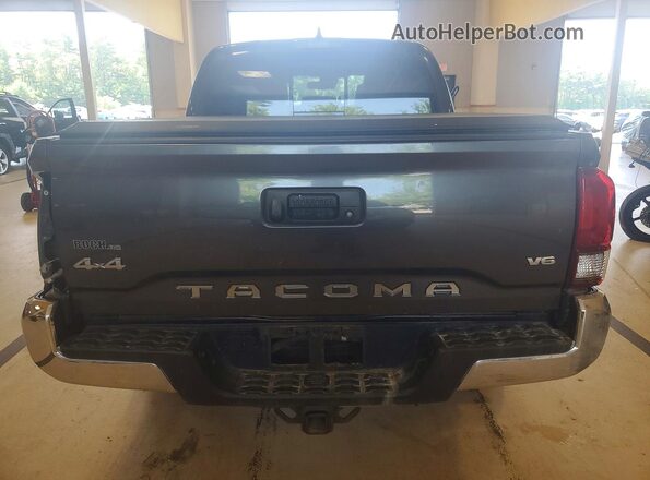 3TMCZ5AN2JM181840 2018 TOYOTA TACOMA Серый Вид сзади