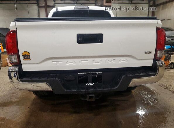 3TMCZ5AN2KM197876 2019 TOYOTA TACOMA White Հետևի տեսք