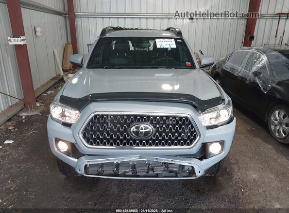 3TMCZ5AN2KM208522 2019 TOYOTA TACOMA Blue Սալոնի հետևի տեսք