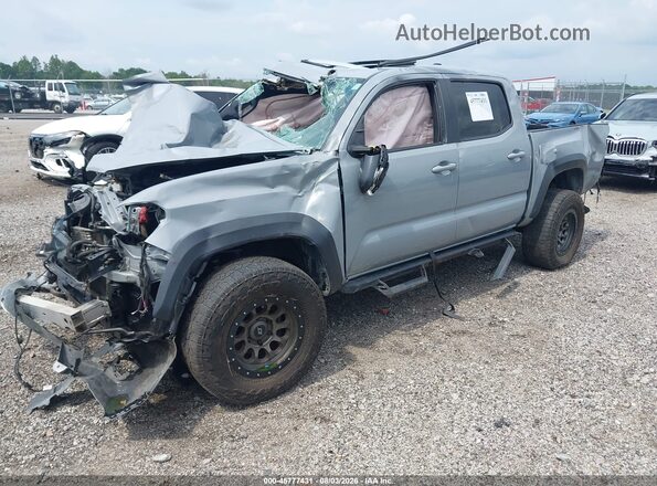 3TMCZ5AN2LM333375 2020 TOYOTA TACOMA Gray Przód lewy