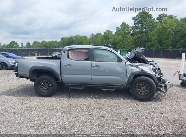 3TMCZ5AN2LM333375 2020 TOYOTA TACOMA Gray Widok wnętrza z tyłu