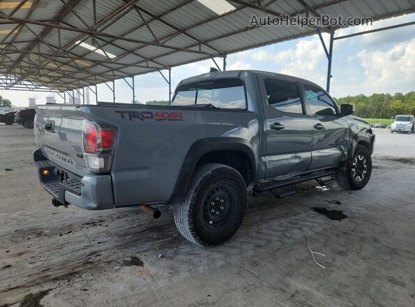 3TMCZ5AN2MM400431 2021 TOYOTA TACOMA Gray Tył prawy