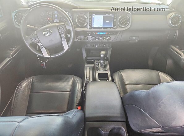 3TMCZ5AN2MM400431 2021 TOYOTA TACOMA Gray Widok deski rozdzielczej
