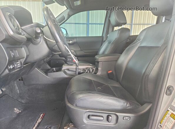 3TMCZ5AN2MM400431 2021 TOYOTA TACOMA Gray Widok wnętrza z przodu