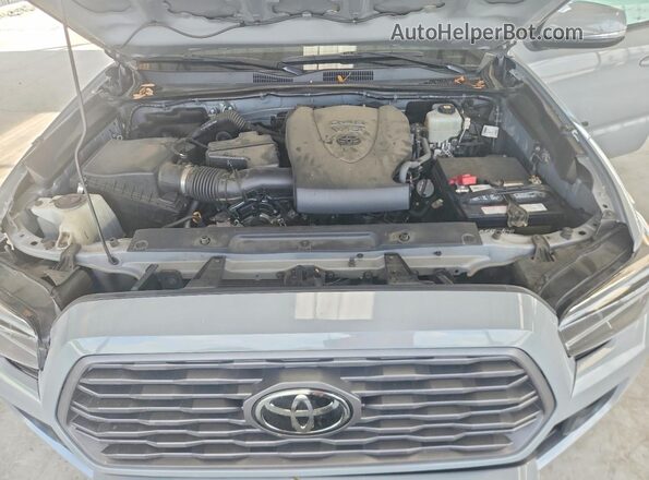 3TMCZ5AN2MM400431 2021 TOYOTA TACOMA Gray Widok wnętrza z tyłu