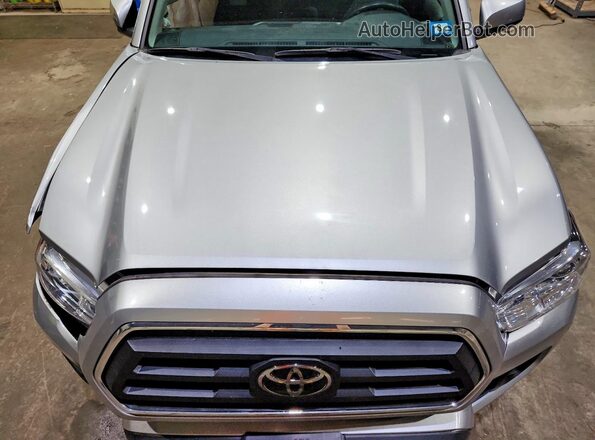 3TMCZ5AN2PM542606 2023 TOYOTA TACOMA Silver Սալոնի հետևի տեսք