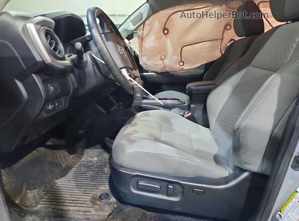 3TMCZ5AN2PM542606 2023 TOYOTA TACOMA Silver Սալոնի դիմացի տեսք