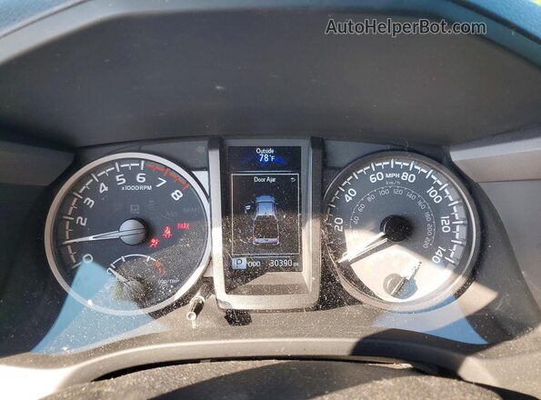 3TMCZ5AN2PM560488 2023 TOYOTA TACOMA Black Սարքավորումների վահանակի տեսք