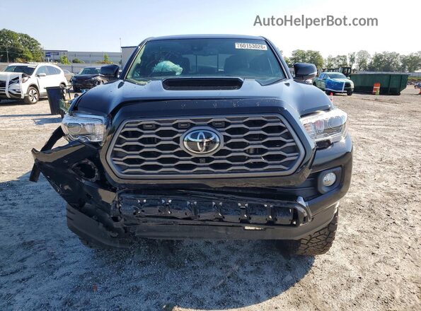 3TMCZ5AN2PM560488 2023 TOYOTA TACOMA Black Դիմացի տեսք