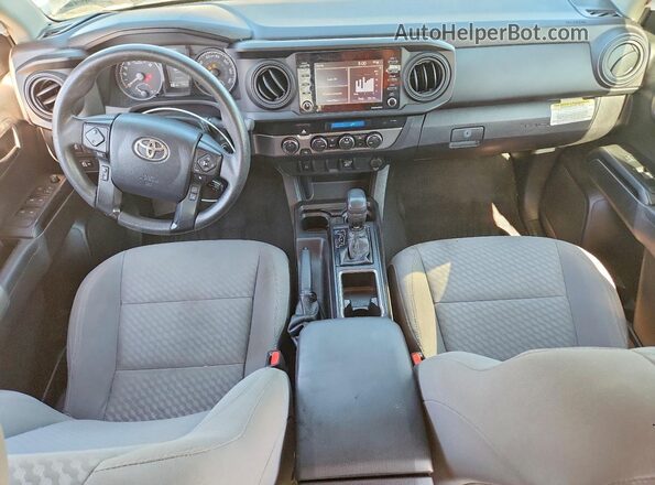 3TMCZ5AN2PM563357 2023 TOYOTA TACOMA Серый Вид панели приборов