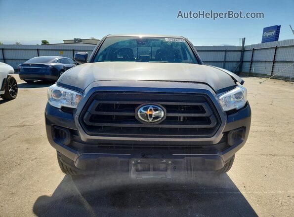 3TMCZ5AN2PM563357 2023 TOYOTA TACOMA Серый Вид спереди