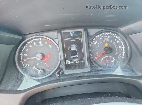 3TMCZ5AN2PM563357 2023 TOYOTA TACOMA Серый Вид щитка приборов