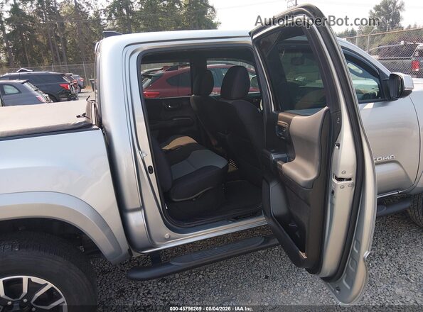 3TMCZ5AN2PM578764 2023 TOYOTA TACOMA Silver VIN კოდის სტიკერის ხედი