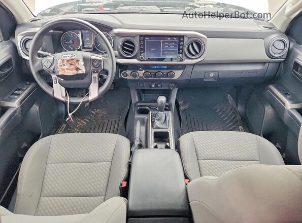 3TMCZ5AN2PM584547 2023 TOYOTA TACOMA White Dashboard view