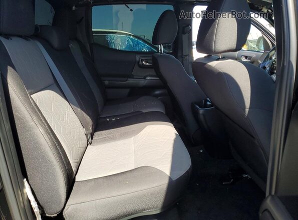 3TMCZ5AN2PM605400 2023 TOYOTA TACOMA Black Հետևի նստատեղերի տեսք